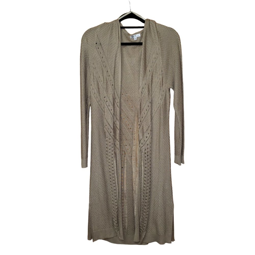 Katie's Kloset Long BOHO Open Front Sweater XL